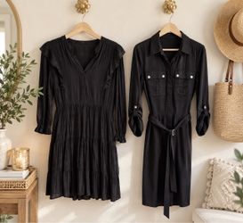 Casual Black Dress - Bundle Sale