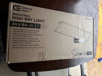 Commercial Electric Industrial High Bay Light 2ft x 12in