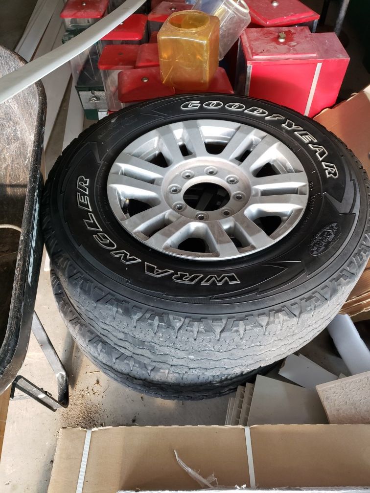 Good Year Wrangler Tires and RIMS for Sale in McAllen, TX OfferUp