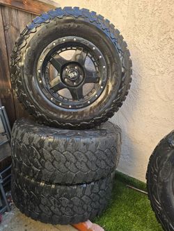 BFGoodrich All-Terrain T/A KO2 Tires on Black Wheels
