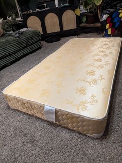 Twin Box Spring and Mattress Set
