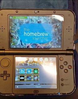 New 3DS XL Homebrew