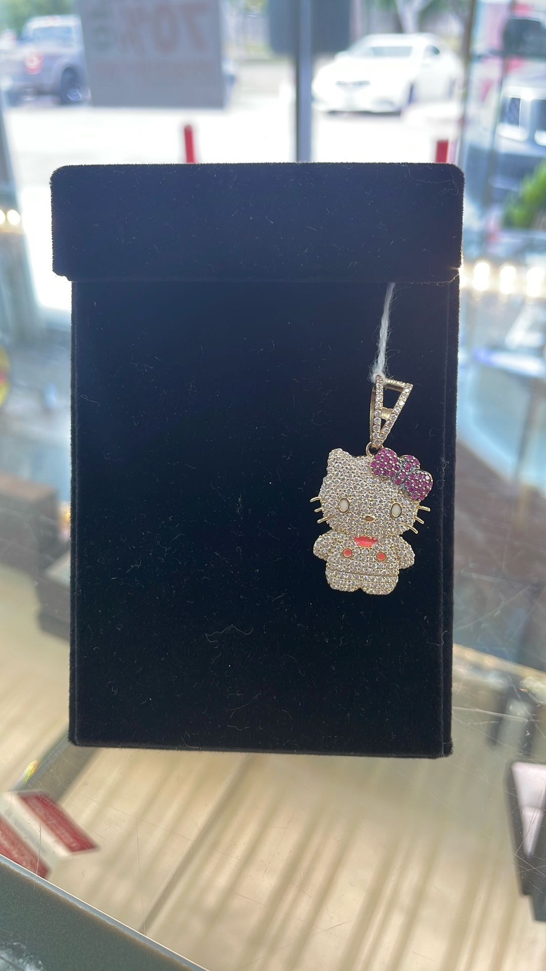 14k Hello Kitty Pendant