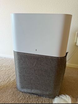 Blue air purifier
