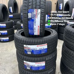 225/45R17 Atlander Set of Tires Installed and Balanced Set de Llantas Nuevas Instaladas y Balanceadas