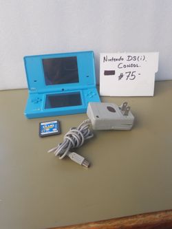 NINTENDO DS (i) PORTABLE CONSOL  WITH  A GAME 