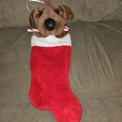 CHOCOLATE LAB THE DOG CHRISTMAS STOCKING