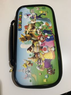 Nintendo Switch SUPER MARIO Game Traveler Deluxe Travel Carrying Case 