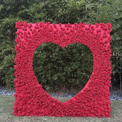 Valentine’s Heart  Photo Booth Selfie wall