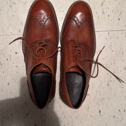 COLE HAAN Cole Haan Williams Tan Wingtip Shoes Size 9