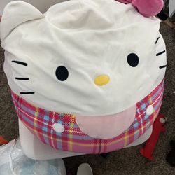 Large Hello Kitty Plushie 