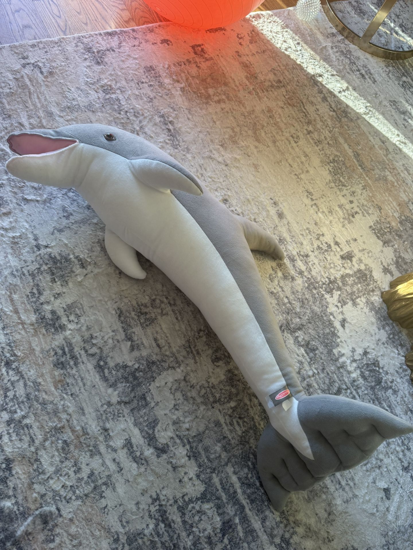 New No Tag! Melisa & Doug Dolphin 44” Long
