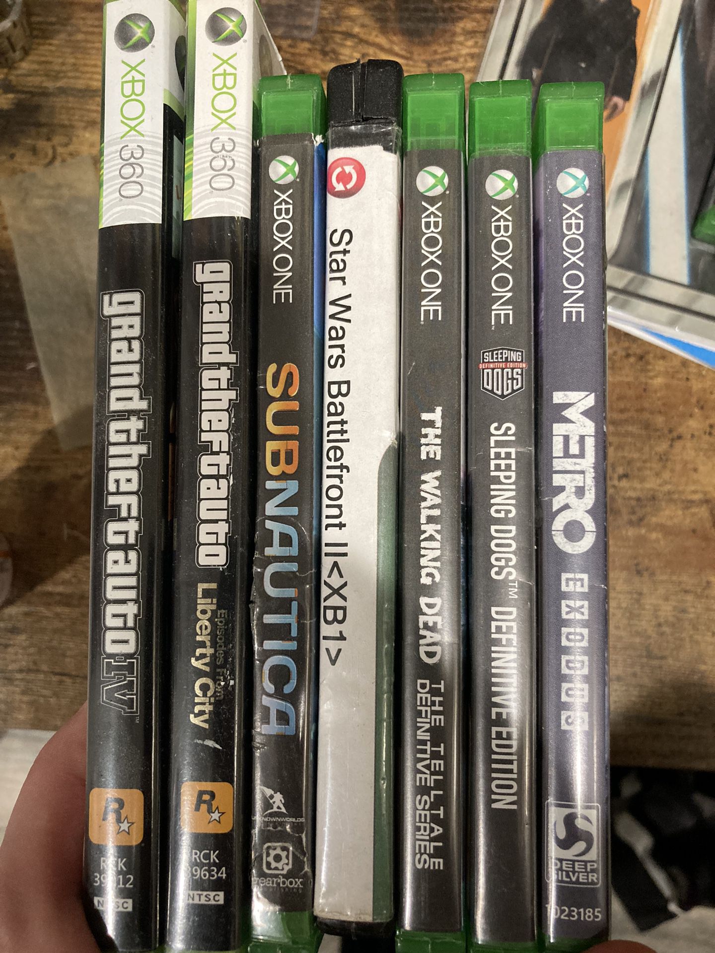 Xbox Games (in Good Condition)