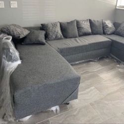 U Sectional Furniture Pillows Included. Brand New