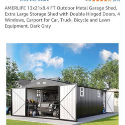 Amerlite Metal Shed