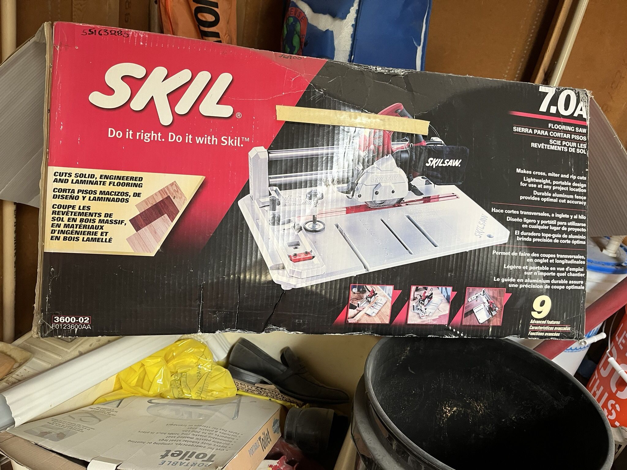 Flooring Saw SKIL 7.0amp $100