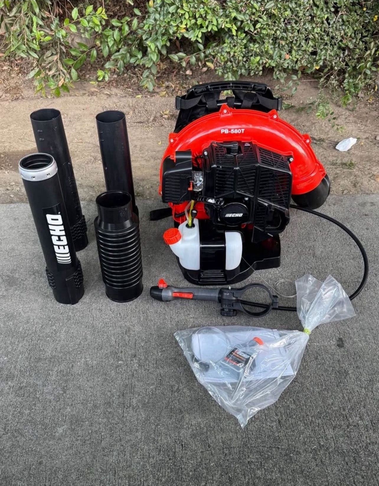 ECHO 216 MPH 517 CEM 58.2cc Gas 2-Stroke Cycle Backpack Leaf Blower with Tube Throttle