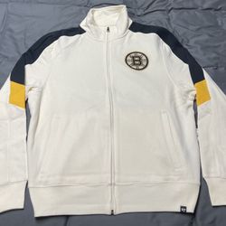 Men’s Boston Bruins Track Jacket - Size Medium