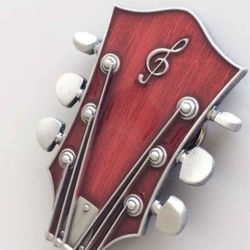 Guitar Head Drums Equalizer Microphone Belt Buckle Choose 1 Shipping Available