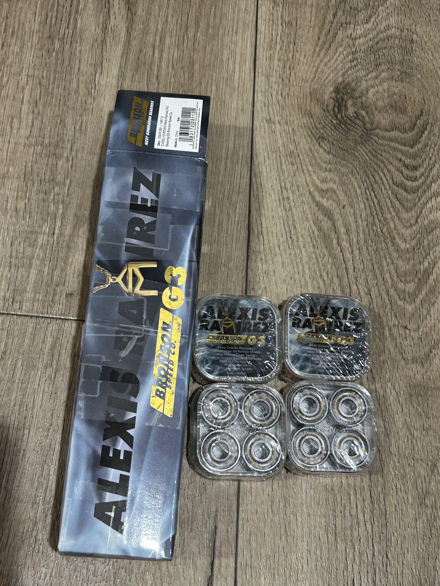 Bronson G3 Skateboard Bearings.