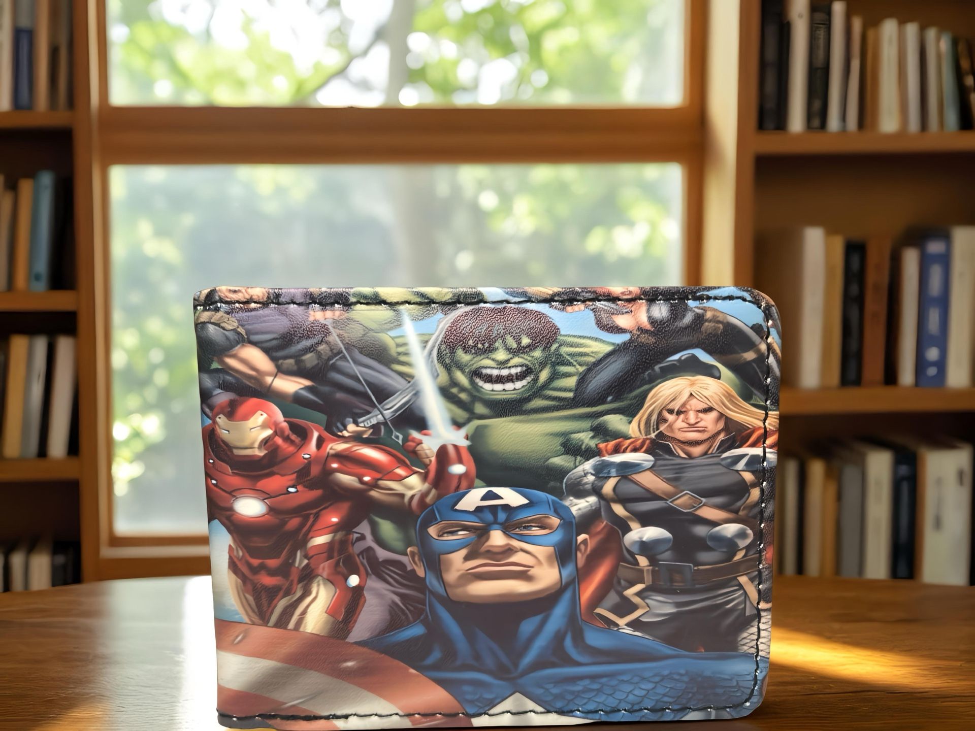 🛡️ Assemble your style squad with this epic Avengers wallet! 🛡️