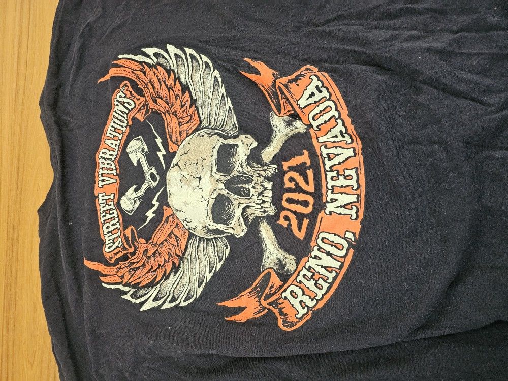 Street Vibrations Reno Nevada 2021 Merch Tee Big And Tall Size 4XL