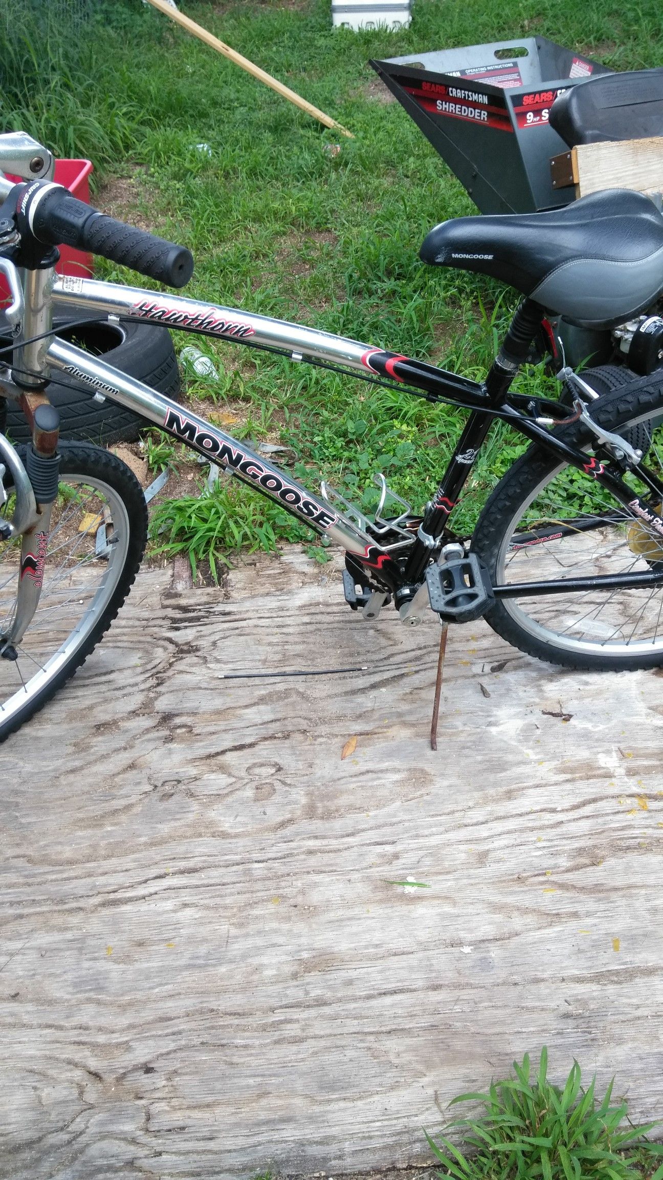 bike 26 monguse change ready brake ready pedal ready no checks people interested