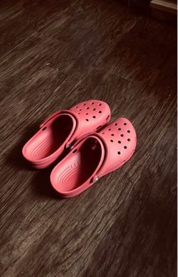 Red Crocs