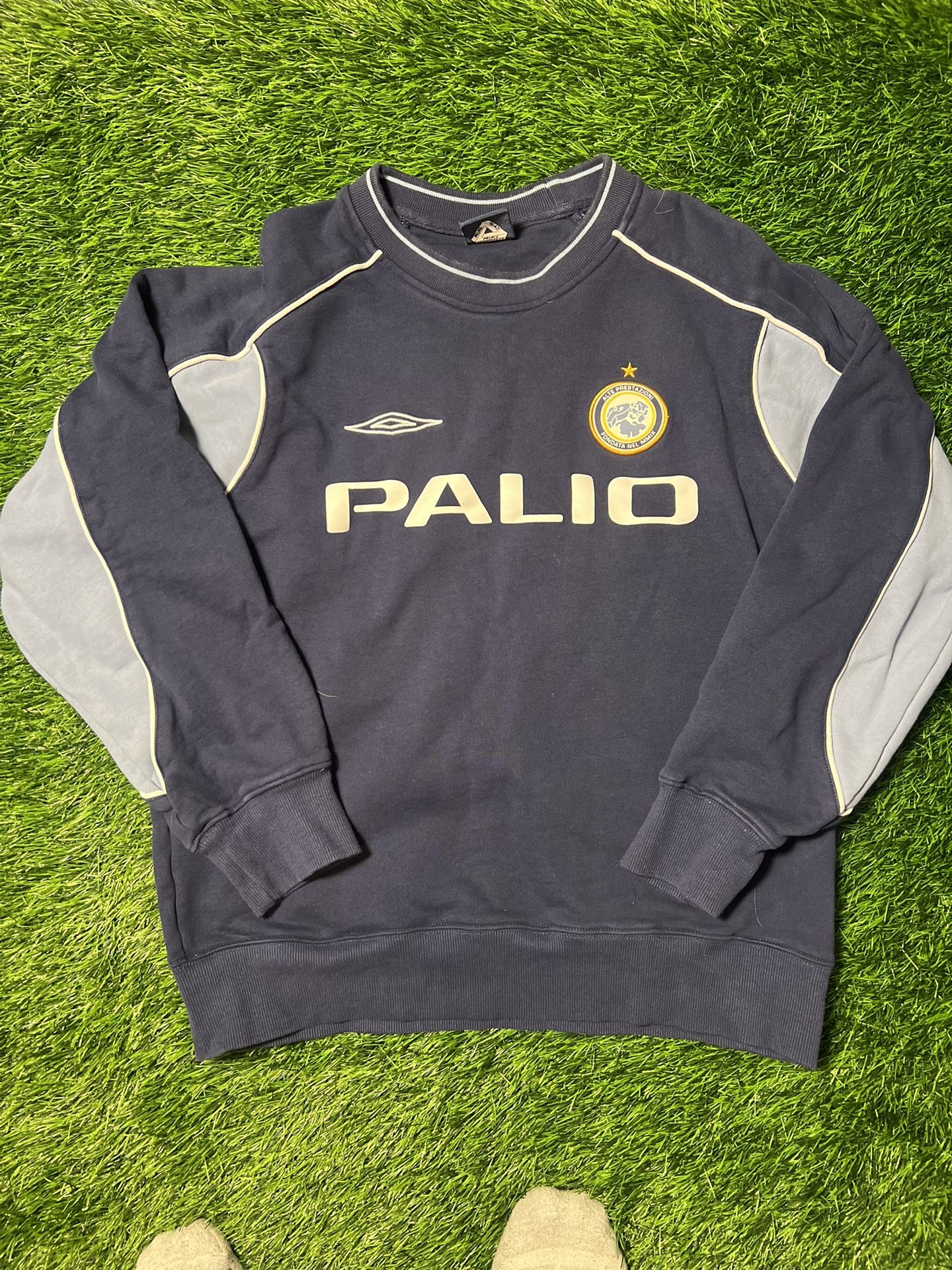 Palace x Umbro Warm Up Crew (Blue)