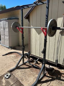Weight bench plus bar
