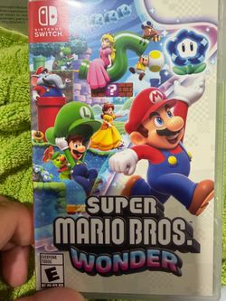 Super Mario Bros Wonder Nintendo Switch Game