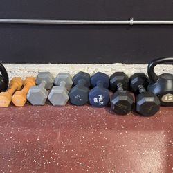 Dumbbells And Kettlebells 