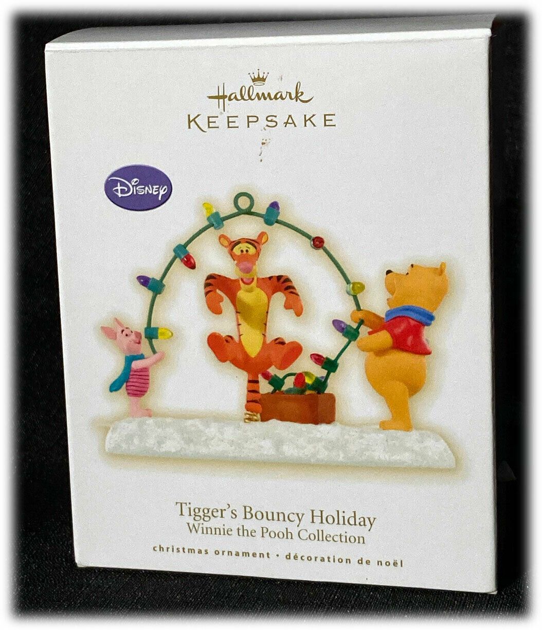 Hallmark Keepsake Winnie The Pooh Christmas Ornament 2009 Tiggers Bouncy Holiday