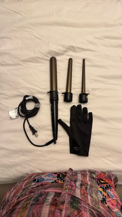 Interchangeable Curling Wands And Flat irons