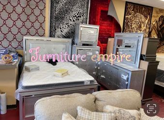 Furniture bedroom set and mattress