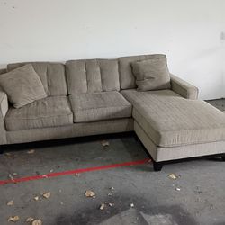 Small brown shaped l sectional couch pick up only