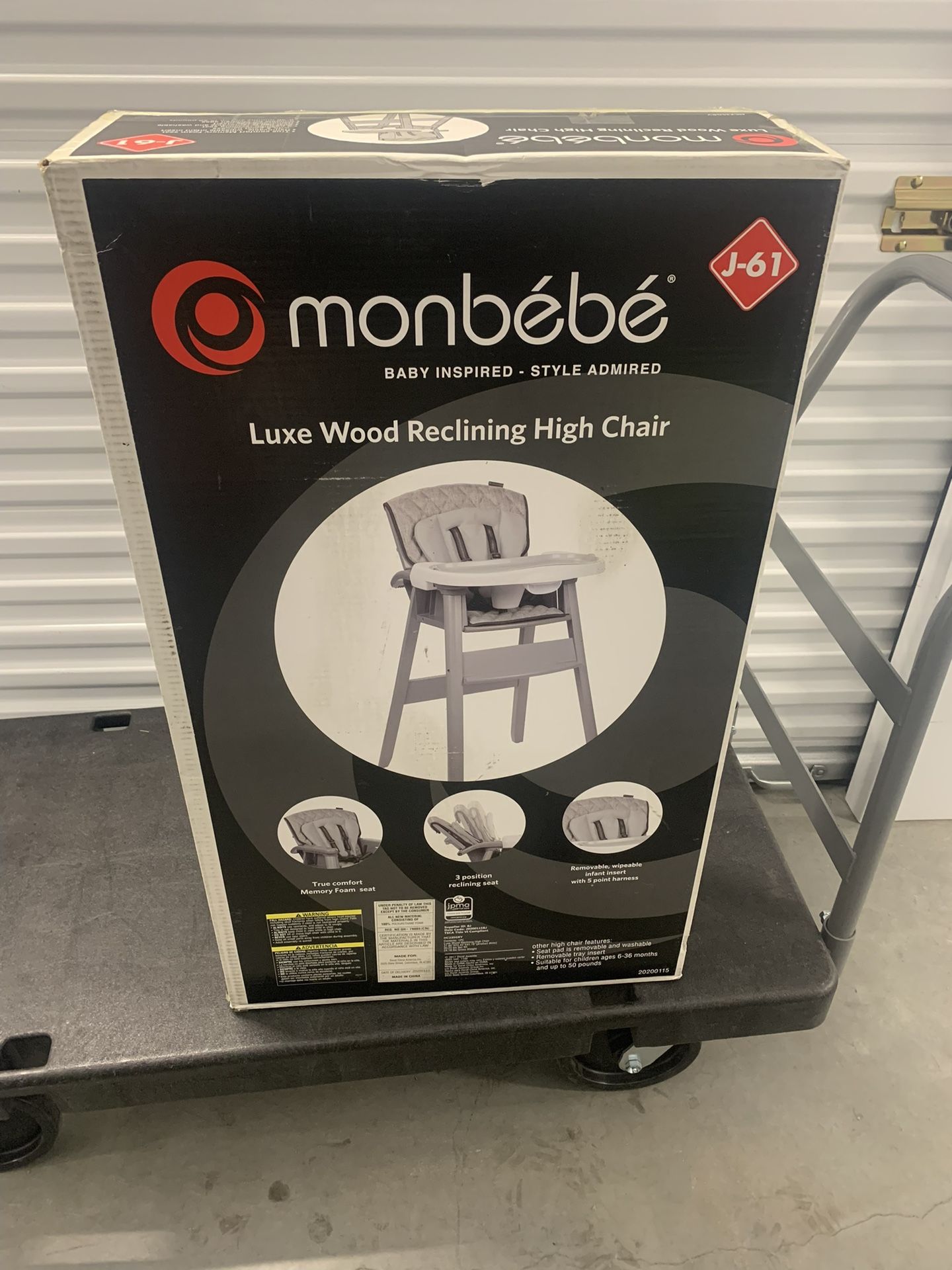 Monbebe High Chair 