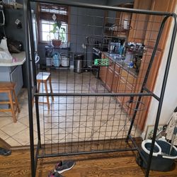 Plant  Stand Wall With 4 Pot Holders