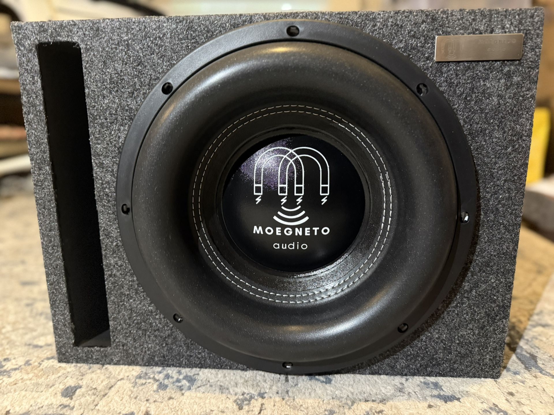 12 Inch Competition Subwoofer And Ported Box
