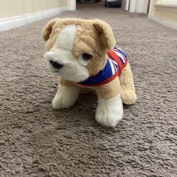 British Bulldog Puppy Plushie 