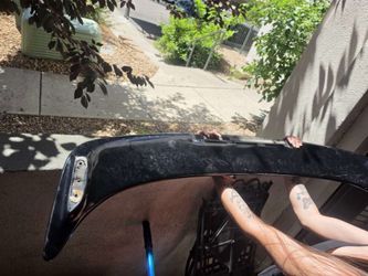 Black Car Trunk Spoiler