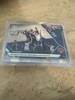 Topps Now OG Anunoby Game 4 Putback