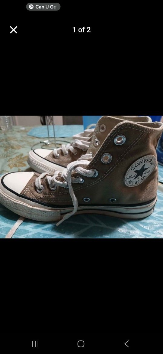 Size 6 In Kids Converse