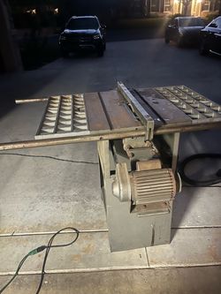 Shop size table saw