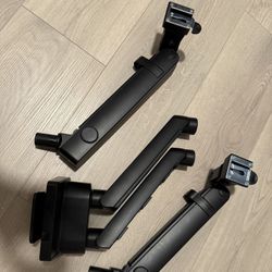 Adjustable Dual Monitor Arms – Heavy Duty (Electromart Korea)