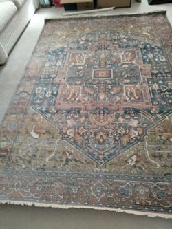 Area Rug 6.7 x 9.4 Feet Mystic NuLoom Carpet