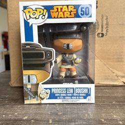 Funko Pop Princess Leia Boushh 