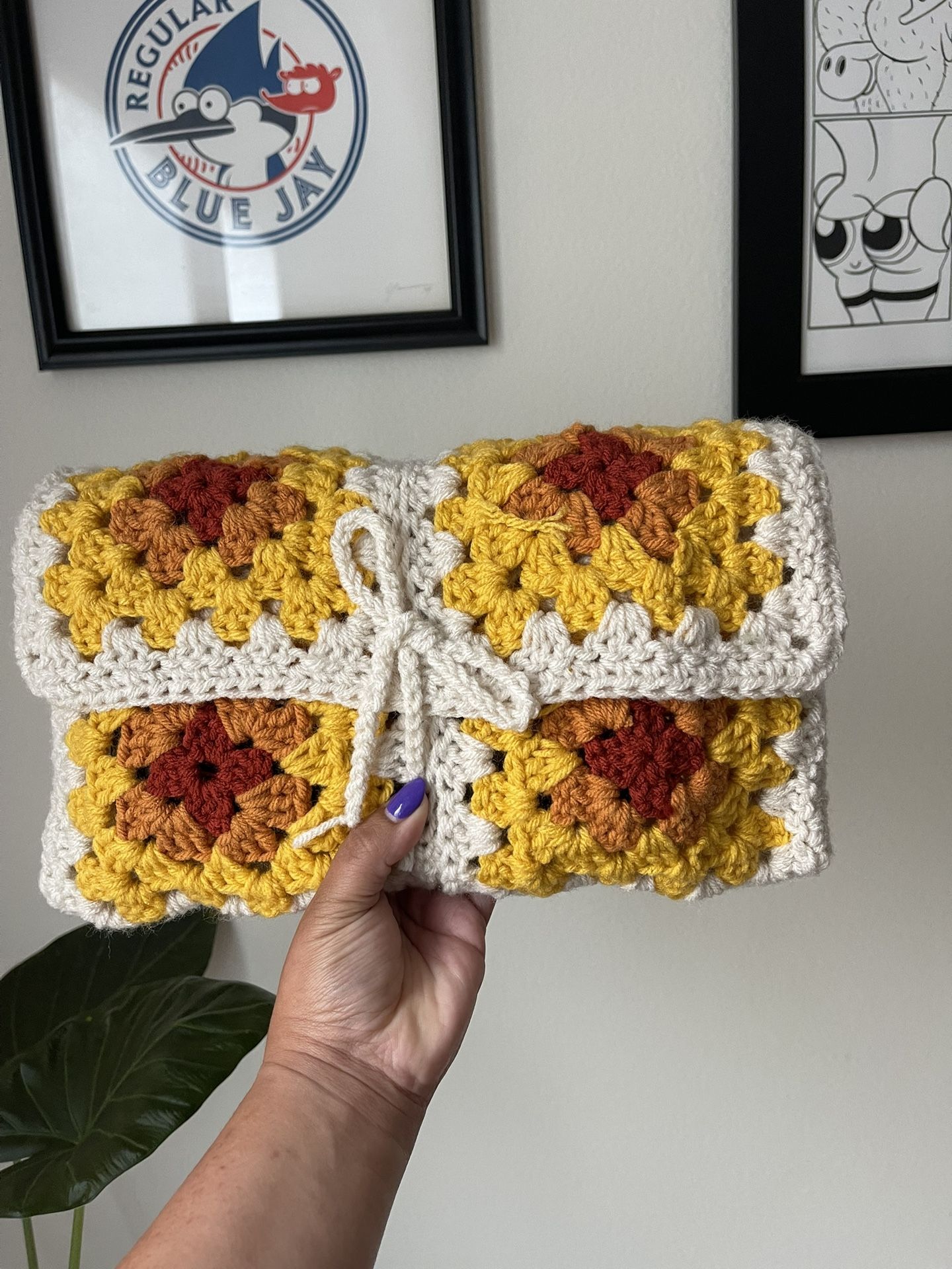 Crochet Book/tablet Cover