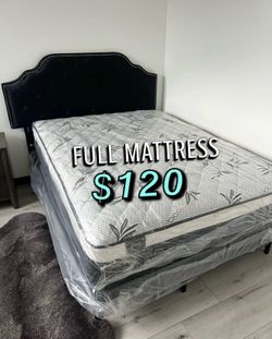 Full size pillow top mattress