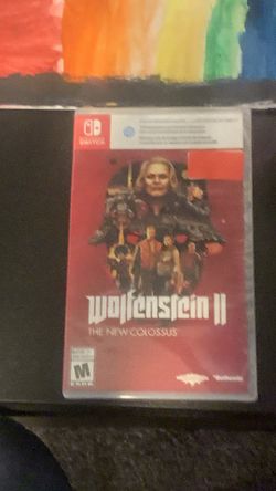 NINTENDO SWITCH GAME (Wolfenstein ll The New Colossus)